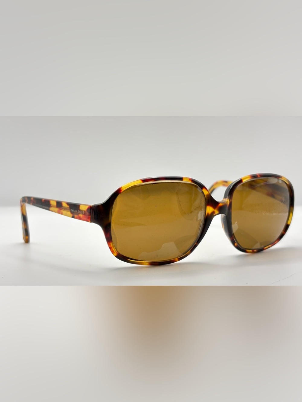 Saks Fifth Avenue SSA10/S Tortoise Oval Sunglasses Frames Only